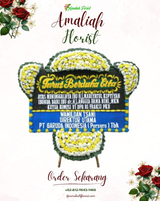 Papan Bunga Duka di Lambangsari