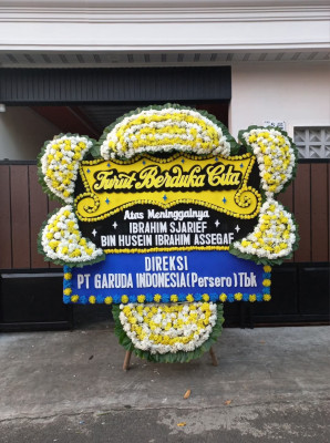 Papan Bunga Duka di Lambangsari